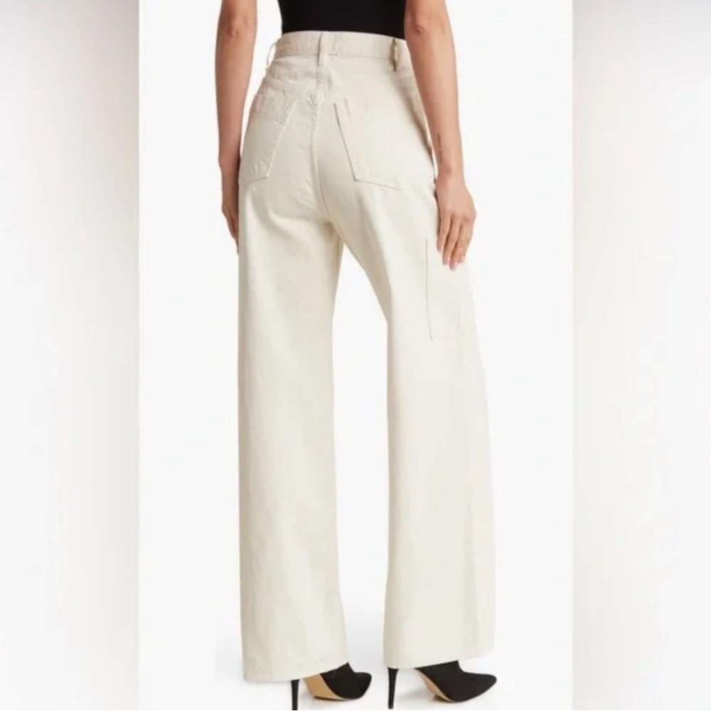 Frame High Rise Baggy Cargo Jeans - Picture 2 of 5